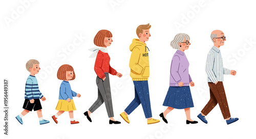 A family walking together