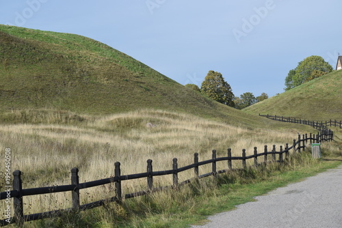 Uppsala - Wikingergrabanlage in Schweden