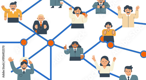 networking people connections teamwork collaboration