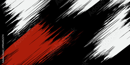 black white and red grunge texture background. eps 10