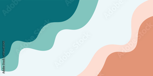 Modern colorful abstract background with dynamic wavy shapes, it can be used for advertising, marketing, presentation, business, wallpaper, vector, illustration