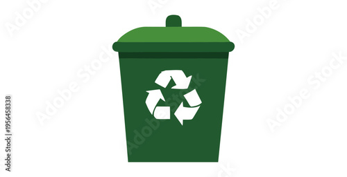 Recycling and Waste Management Eco Friendly Concept, International Day of Zero Waste, Earth Day, World Environment Day