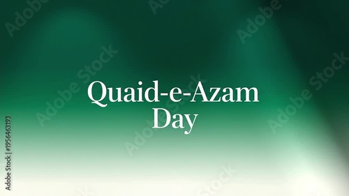 Wallpaper Mural Quaid e Azam Day Poster Style Scene with Clean Layout Torontodigital.ca