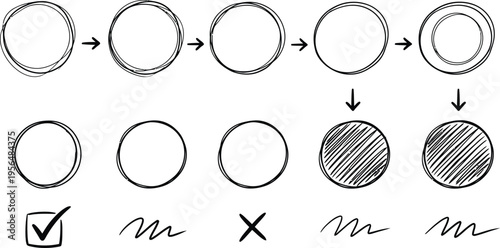 Genetic inheritance pattern diagram