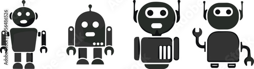 Black silhouette collection of people sitting in various chairs, relaxing, reading books, lounging on deck chairs, and professional office seating poses