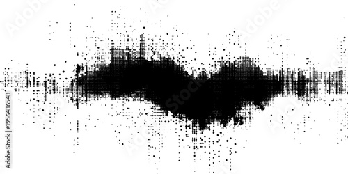 classic texture with transparent dust and noise for retro media design