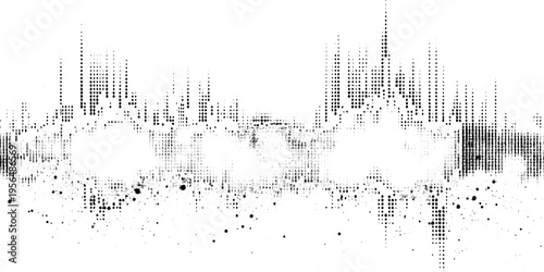 classic texture with transparent dust and noise for retro design