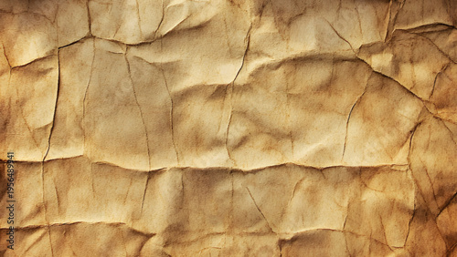 Stippled crumpled paper sheet grunge craft overlay texture with vector illustration. Old vintage crumpled stipple paper grunge punk overlay craft background