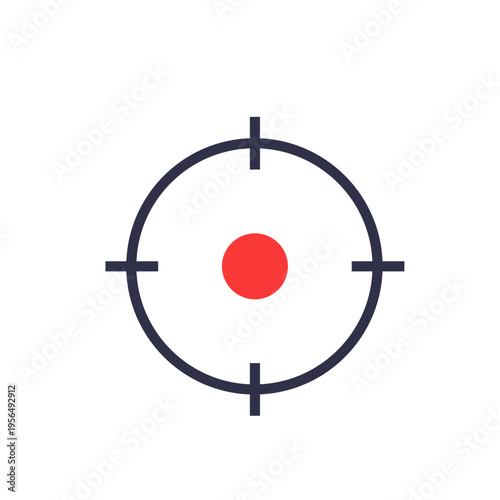 Military Shooting Target Crosshair Icons