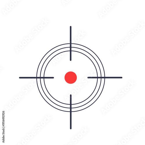 Military Shooting Target Crosshair Icons