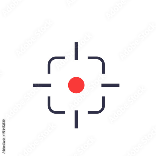 Military Shooting Target Crosshair Icons