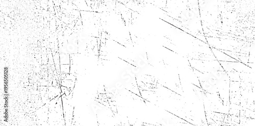 Scratched Grunge Urban Background Texture Vector. Dust Overlay Distress Grainy Grungy Effect. Distressed Backdrop Vector Illustration. Isolated Black on White Background. EPS 10.