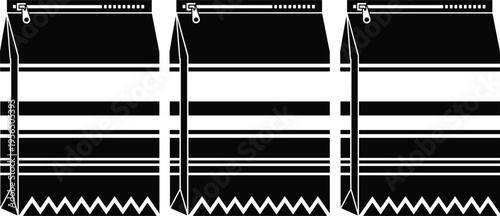 Stage lighting rig silhouette concert equipment truss system spotlights event production structure vector illustration isolated 