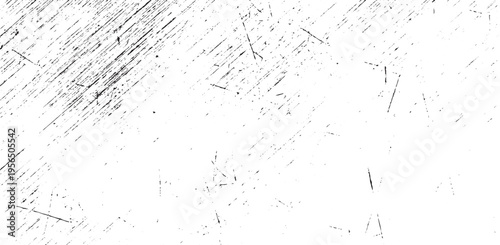 Scratched Grunge Urban Background Texture Vector. Dust Overlay Distress Grainy Grungy Effect. Distressed Backdrop Vector Illustration. Isolated Black on White Background. EPS 10.