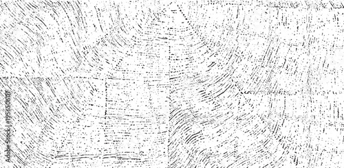 Rough black and white texture vector. Distressed overlay texture. Grunge background. Abstract textured effect. Vector Illustration. Black isolated on white background. EPS10.