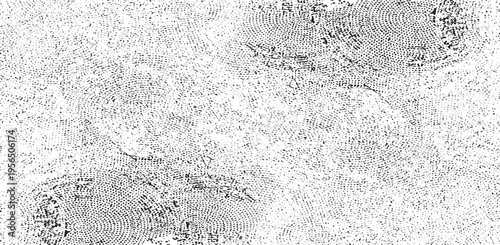 Subtle halftone grunge urban texture vector. Distressed overlay texture. Grunge background. Abstract mild textured effect. Vector Illustration. Black isolated on white. EPS10.