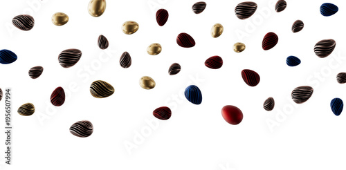 Abstract composition of col...