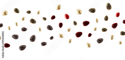 Elegant Easter egg design o...