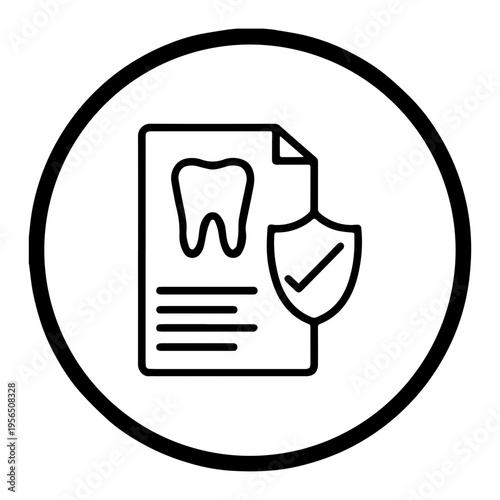 Dental insurance icon