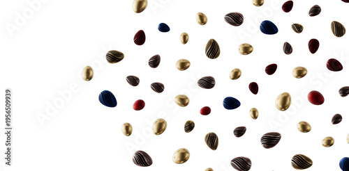 Abstract Easter egg backgro...