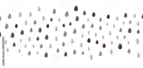 Stylish, modern Easter egg ...