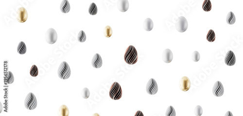 Decorative Easter egg patte...