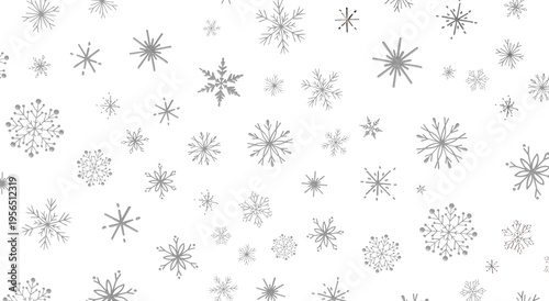 Elegant winter design with ...