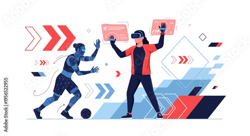 Virtual reality integration in sports for training and competition simulations innovative technology