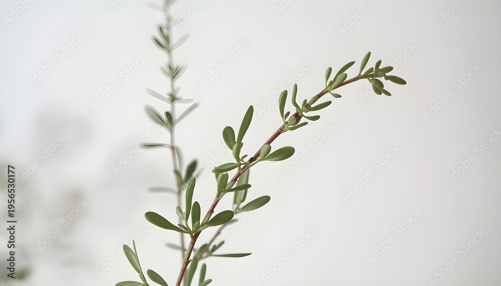 Fototapeta premium rosemary on a wooden background