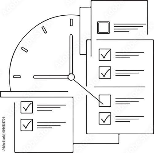 24-Hour Daily Routine Chart – Effective Time Management Layout Template