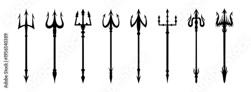 Εκτύπωση καμβά Devil trident