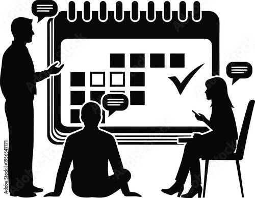 Business planning and scheduling meeting