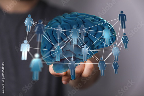 Abstract image showing brai...