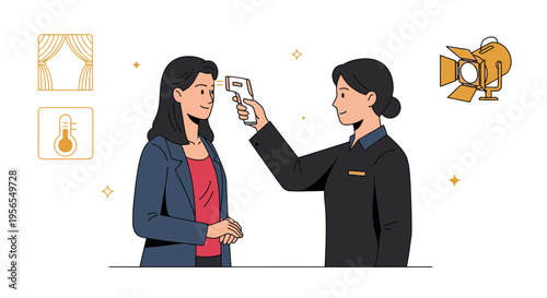 Temperature Check at Event Entrance: Safety Protocol for Public Gatherings