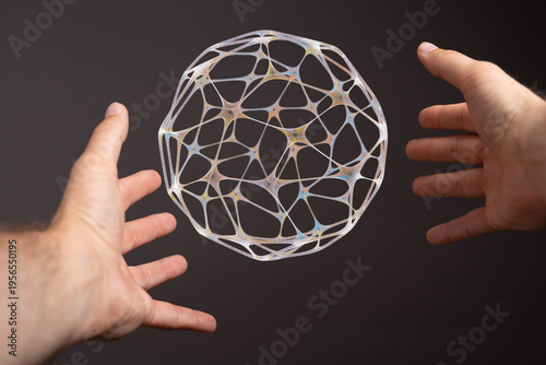 Abstract image depicting co...