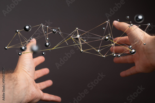 Conceptual image of human h...