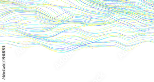 Abstract image with flowing...