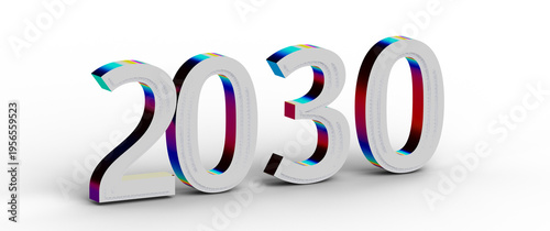 Bold 3D rendering of the ye...