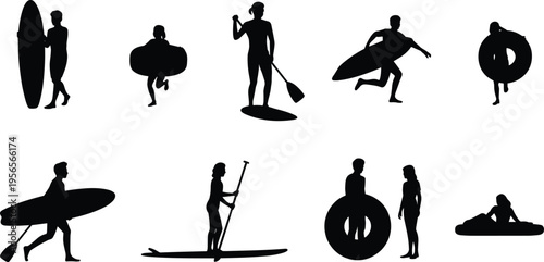 Flat vector illustration of a man and woman performing lunges for leg strength training and fitness workout isolated on white background for healthy lifestyle