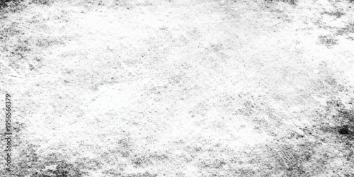 Abstract grunge black and white background with a frozen winter texture of frost and marble paint on a cold dirty wall surface