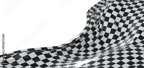Dynamic image of a black an...