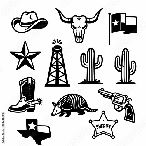 Iconos de la cultura texana