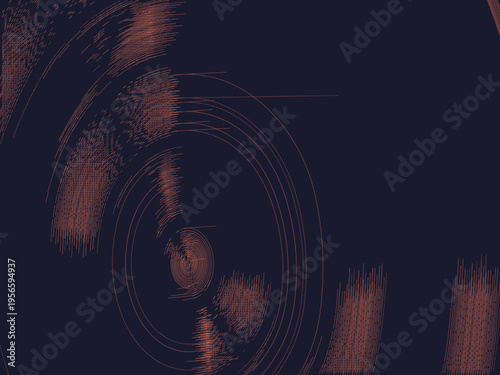 Generative Terrain Lines Organic Texture Art