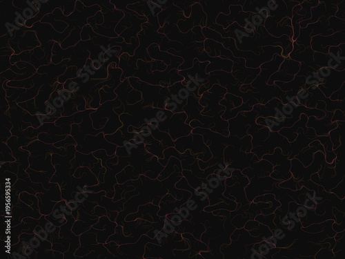 Dynamic Flow Field Noise Art Vector Design