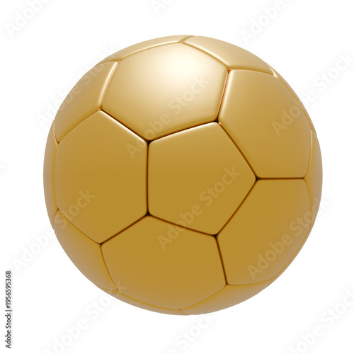 golden soccer ball