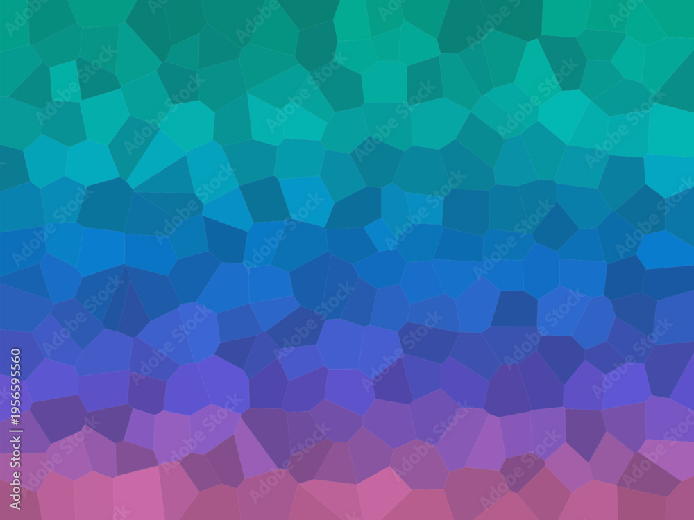Obraz premium Faceted Crystal Mosaic Abstract Vector Wallpaper