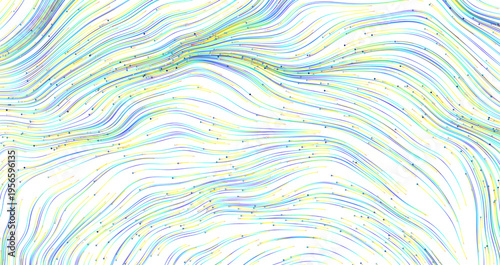 Abstract artwork featuring ...