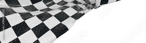 Dynamic checker flag waving...