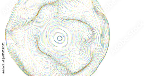 Abstract artwork featuring ...