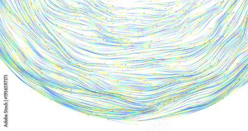Abstract artwork featuring ...